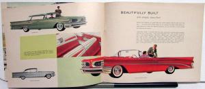 1959 Pontiac Catalina Star Chief Bonneville Safari Sales Brochure Original