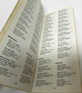 1972 Toyota Dealer List with Models Specs and Accessories - Summer