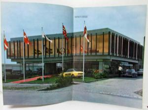 1972 Toyota Erla Auto Importer Sales Brochure inc Concept Car Images-Danish Text