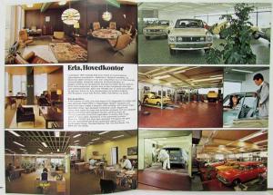 1972 Toyota Erla Auto Importer Sales Brochure inc Concept Car Images-Danish Text