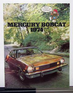 1974 Mercury Bobcat Canadian Sales Brochure & Specifications