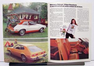 1974 Mercury Bobcat Canadian Sales Brochure & Specifications
