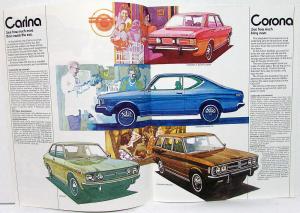 1973 Toyota See How Much Car Your Money Can Buy Sales Brochure