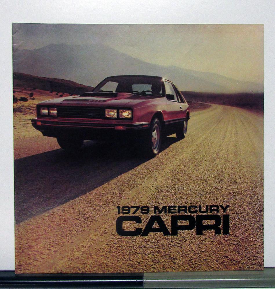 1979 Mercury Capri Canadian Sales Brochure