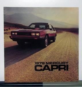1979 Mercury Capri Canadian Sales Brochure