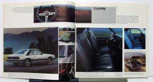 1979 Mercury Capri Canadian Sales Brochure