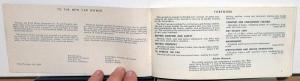 1969 Ford Thunderbird Owners Manual Original