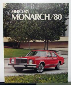 1980 Mercury Monarch Canadian Sales Brochure