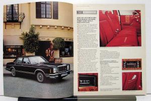 1980 Mercury Monarch Canadian Sales Brochure