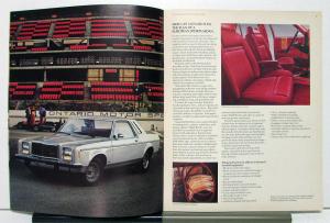 1980 Mercury Monarch Canadian Sales Brochure