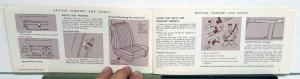 1969 Ford Car and Station Wagon Owners Manual Original