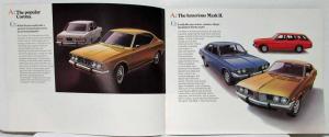 1973 Toyota Full Line Answer to Your Question Sales Brochure