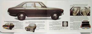 1974 Toyota Carina 1600 Sales Brochure - UK Market