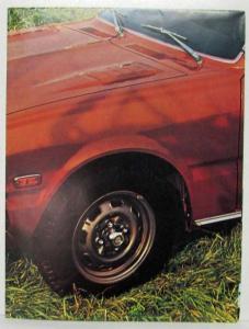 1974 Toyota Corona 1800 Deluxe Sales Folder Poster - Dutch Text