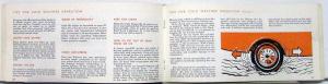 1968 Ford Falcon Owners Manual CANADIAN Original