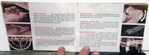 1961 Ford Falcon Owners Manual Original Care & Operation Instructions