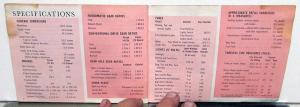 1961 Ford Falcon Owners Manual Original Care & Operation Instructions