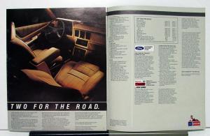 1983 Mercury LN7 Canadian Sales Brochure & Specifications