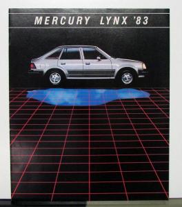 1983 Mercury LYNX Canadian Sales Brochure & Specifications