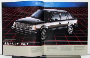 1983 Mercury LYNX Canadian Sales Brochure & Specifications