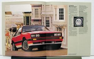 1984 Mercury Capri Canadian Sales Brochure & Specifications