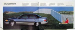 1987 Mercury Sable Canadian Sales Brochure & Specifications