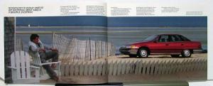 1987 Mercury Sable Canadian Sales Brochure & Specifications