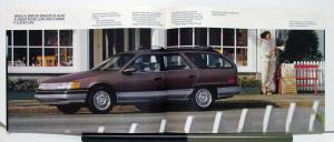 1987 Mercury Sable Canadian Sales Brochure & Specifications