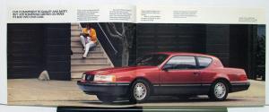 1987 Mercury Cougar Canadian Sales Brochure & Specifications