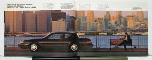 1987 Mercury Cougar Canadian Sales Brochure & Specifications