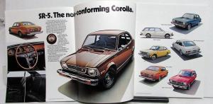 1974 Toyota Full Line Our Cars Are Not the Same Either Sales Brochure