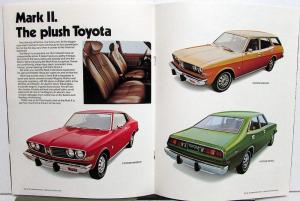 1974 Toyota Full Line Our Cars Are Not the Same Either Sales Brochure