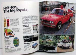 1974 Toyota Full Line Our Cars Are Not the Same Either Sales Brochure