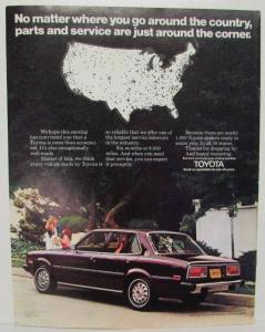 1975 Toyota Corona See How Much Car Your Money Can Buy Sales Brochure