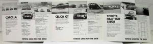 1975 Toyota Gives You the Edge Sales Folder