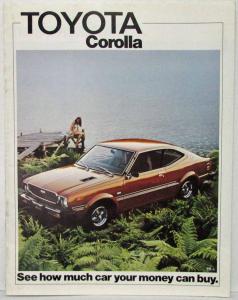 1975 Toyota Corolla See How Much Car Your Money Can Buy Sales Brochure