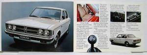 1974 1975 1976 Toyota Corona We Built the Inside for You Sales Brochure