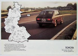 1975-1976 Toyota 1000 Der Kompaktkerl - German Text