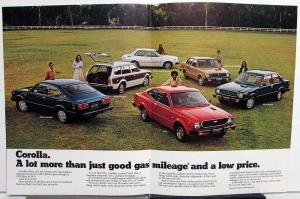 1976 Toyota Get Your Hands On Full Line Sales Brochure