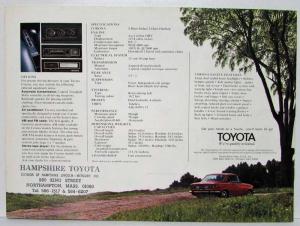 1976-1977 Toyota Corona Sales Brochure