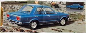 1978 Toyota Carina 1600 Sales Brochure - Swiss Market