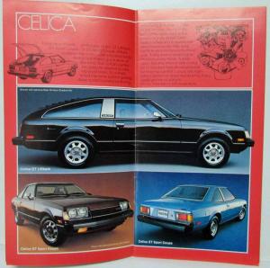 1979 Toyota Cars & Trucks Sales Brochures Celica Corolla Corona Land Cruiser