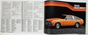 1979 Toyota Full Line Passenger Car Sales Brochure - Swiss Market