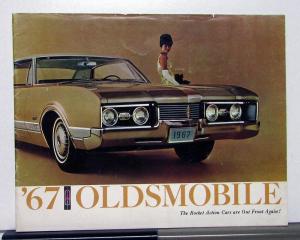 1967 Oldsmobile Toronado 98 88 Cutlass Vista Cruiser Canadian Sale Brochure