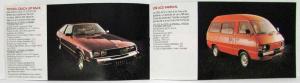 1981 Toyota Full Line Sales Brochure - French Market