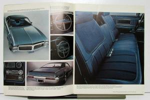 1969 Oldsmobile 98 Delta 88 Royal 442 Cutlass Supreme F 85 Canadian Brochure