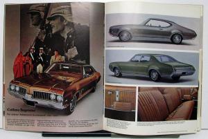 1969 Oldsmobile 98 Delta 88 Royal 442 Cutlass Supreme F 85 Canadian Brochure