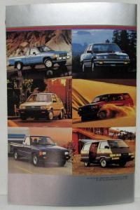 1986 Toyota Cars & Trucks Sales Brochure Celica MR2 Corolla Camry 4Runner