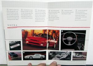 1988 Toyota Cars and Trucks Sales Brochure Corolla Tercel Camry MR2 Celica Supra