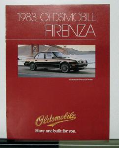1983 Oldsmobile Frenza Canadian Sales Brochure